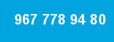 967 778 94 80 967 778 94 80